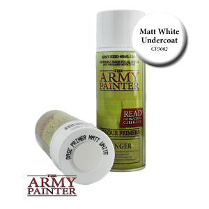 Colour Primer Spray (400 mL) - Matte White Undercoat - Image 1