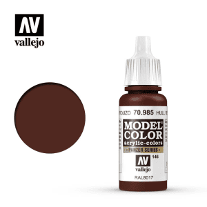 Vallejo Model Color Acrylic Paint Hull Red 17mL - Image 1