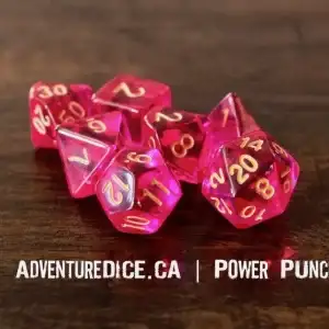 7-Piece RPG Dice Set: Power Punch - Image 1