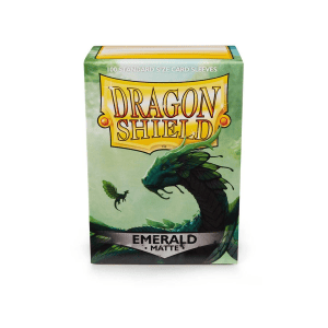 Sleeves - 63x88mm - Dragon Shield - 100/pk - Matte - Emerald - Image 1