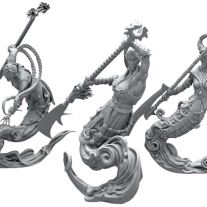 Conquest: Sorcerer Kings - Steelheart Djinn Polearms / Windborn Djinn Bows - Image 1