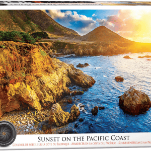 1000 pcs - Sunset on the Pacific Coast - Image 1