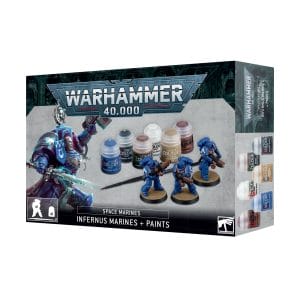Warhammer 40k: Paint Set Space Marines: Infernus Marines - Image 1