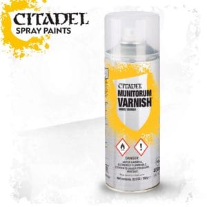 Citadel Munitorum Varnish Spray (400 mL) - Image 1