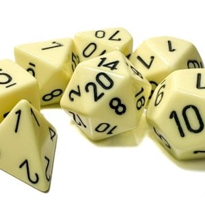 7-Piece RPG Dice Set: Pastel - - Image 1