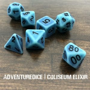 7-Piece RPG Dice Set: Coliseum - Image 1