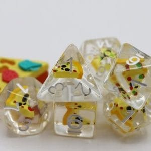 7-Piece RPG Dice Set: Interior Design - - Image 1