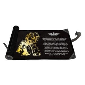 Dice Scroll - Premium Foil Warhammer 40K: Adeptus Astartes - Image 1