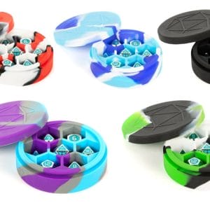 Round Silicone Dice Case - - Image 1
