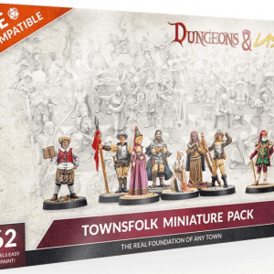 Dungeons & Lasers: Townsfolk Miniature Pack - Image 1