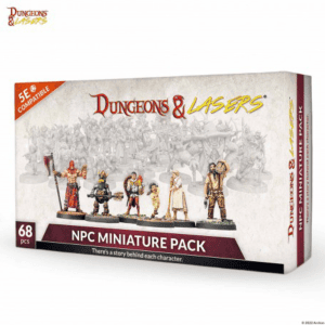 Dungeons & Lasers: NPC Miniature Pack - Image 1