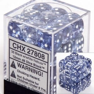 36d6 Dice Block (12mm): Nebula (Assorted Colours) - Image 1
