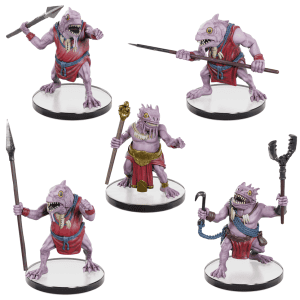 D&D Icons of the Realms: Kuo-Toa Warband Premium Painted Miniature Pack - Image 1