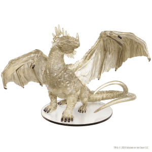 D&D Icons of the Realms: Adult Crystal Dragon Premium Painted Miniature - Image 1