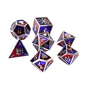 7-Piece RPG Norse Dice Set: Fenrir - Image 1