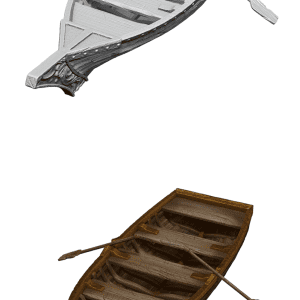 Nolzur's Marvelous Miniatures: Rowboat & Oars - Image 1