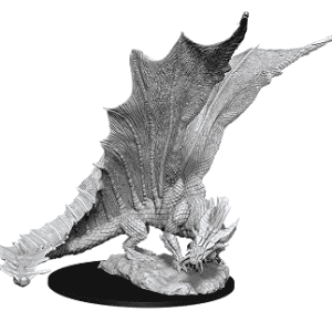 Nolzur's Marvelous Miniatures: Young Gold Dragon - Image 1