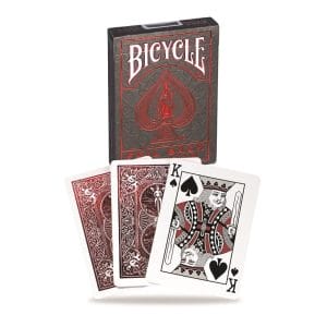 Playing Cards - Bicycle: Metalluxe Red - Image 1