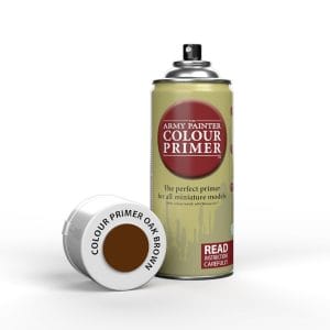 Colour Primer Spray (400 mL) - Oak Brown - Image 1