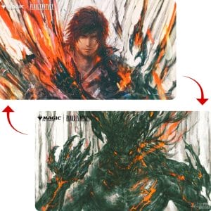 Playmat - Magic The Gathering: Final Fantasy - Double-Sided - Clive, Ifrit’s Dominant / Ifrit, Warden of Inferno - Image 1