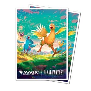 Sleeves - 66x91mm - Ultra Pro Apex - 105/pk - MTG Final Fantasy - Chocobo Racing - Image 1