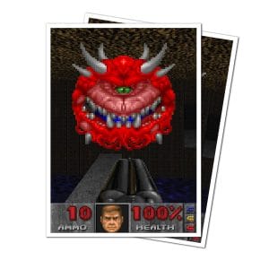 Sleeves - 66x91mm - Ultra Pro Apex - 105/pk - Doom: Cacodemon - Image 1