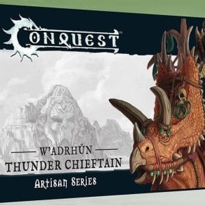 Conquest: W'adrhun - Thunder Chieftain (Artisan Series) - Image 1
