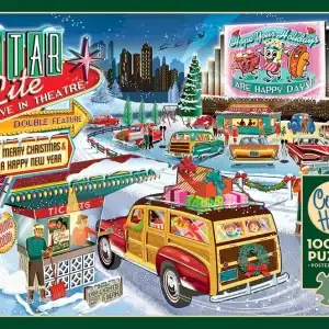 1000 pcs - Holiday Drive In - Image 1