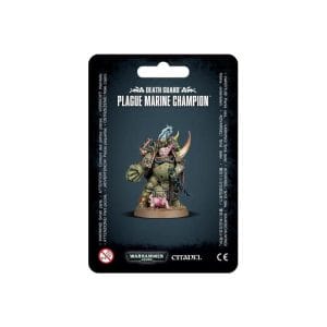 Warhammer 40K: Chaos Space Marines (Death Guard) - Plague Marine Champion - Image 1