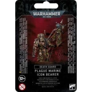 Warhammer 40K: Chaos Space Marines (Death Guard) - Plague Marine Icon Bearer - Image 1