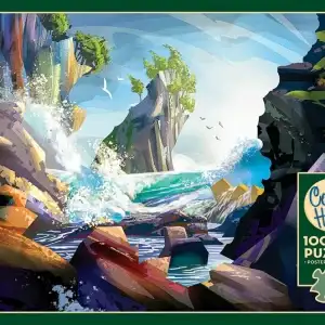 1000 pcs - Coastal Waves - Image 1