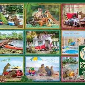 1000 pcs - Squirrels on Vacation - Image 1