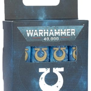 Warhammer 40K: Space Marines (Ultramarines) - Dice Set - Image 1