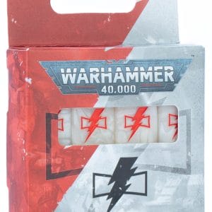 Warhammer 40K: Space Marines (White Scars) - Dice Set - Image 1