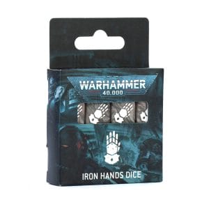Warhammer 40K: Space Marines (Iron Hands) - Dice Set - Image 1