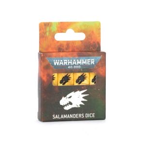 Warhammer 40K: Space Marines (Salamanders) - Dice Set - Image 1