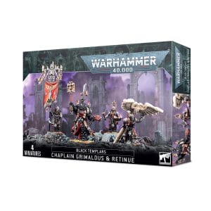 Warhammer 40K: Space Marines (Black Templars) - Grimaldus & Retinue - Image 1