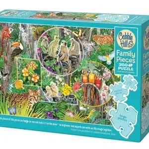 350 pcs - Rainforest Magic (Family Puzzle) - Image 1