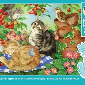 350 pcs - Under the Cherry Tree (Family Puzzle) - Image 1