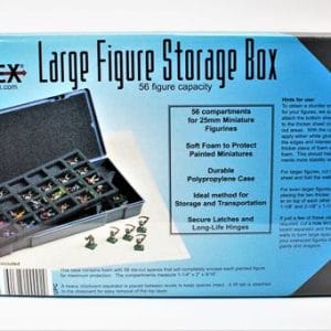 Large Figure Storage Box - 56 Figures - Image 1