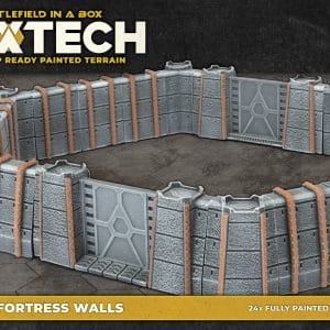 Battlefield in a Box: Hextech Trinity City Fortress Walls - Image 1