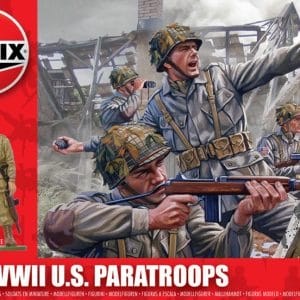 WWII U.S. Paratroops Model Kit (1:32 Scale) - Image 1