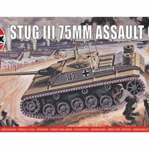 Stug III 75mm Assault Gun Model Kit (1:76 Scale) - Image 1