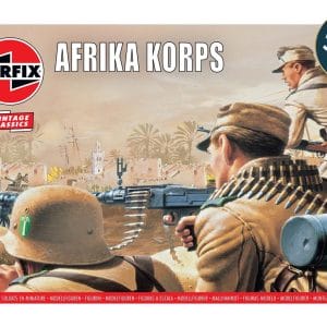 WWII Afrika Corps Model Kit (1:76 Scale) - Image 1