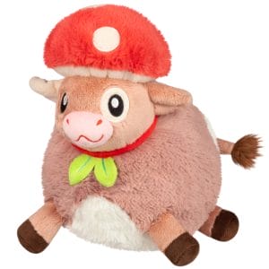 Squishable Mini Mushroom Cow 7" - Image 1