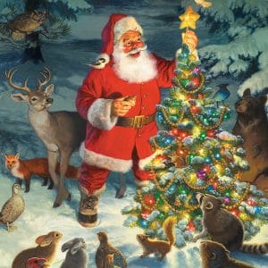 1000 pcs - Santa's Tree - Image 1