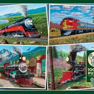 1000 pcs - Historic Locomotives - Image 1