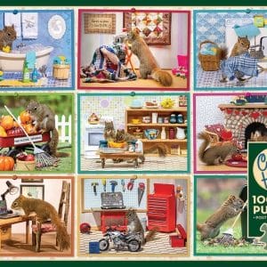 1000 pcs - Squirrels at Home - Image 1