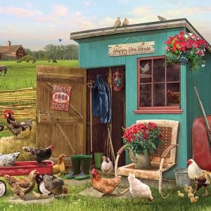 1000 pcs - The Happy Henhouse - Image 1