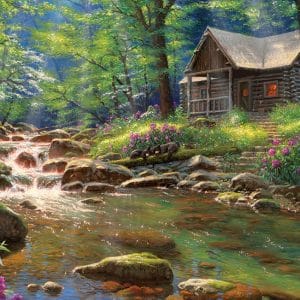 1000 pcs - Fishing Cabin - Image 1